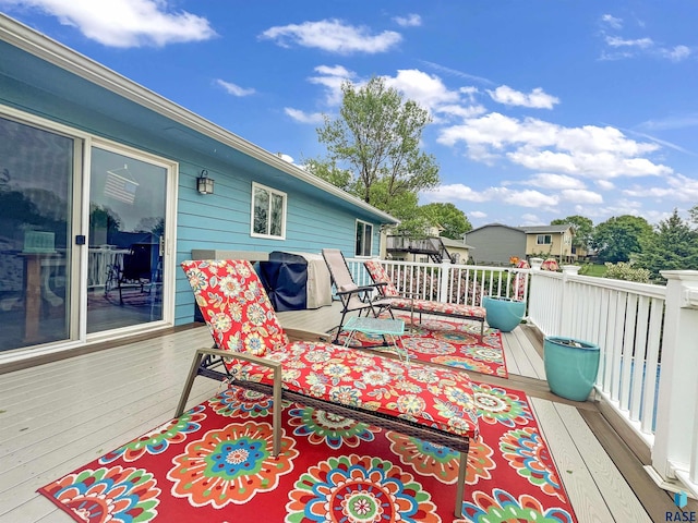 view of deck