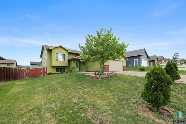 tri-level home with driveway