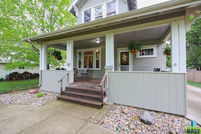 105 N 7th St, Beresford, SD 57004 - entrance to property with covered porch