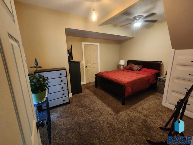912 N Spring Ave, Sioux Falls, SD 57104 - bedroom with dark colored carpet