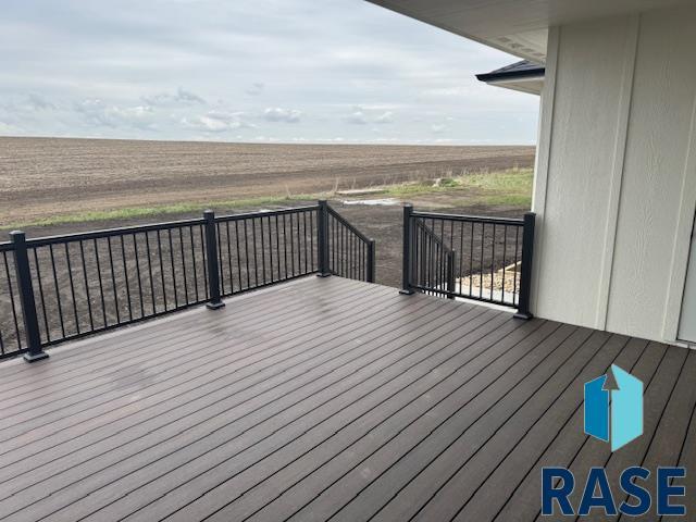 302 W 17th St, Dell Rapids, SD 57022 - view of wooden deck