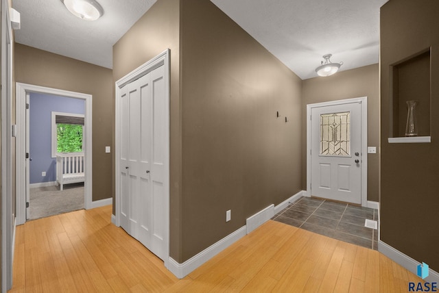 5516 S Tierney Pl, Sioux Falls, SD 57108 - entrance foyer with wood-type flooring and baseboards