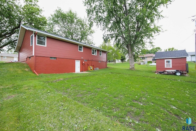 109 N Frank Ave, Garretson, SD 57030 - back of house with a yard