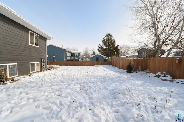 5813 W Clay St, Sioux Falls, SD 57106 - view of snowy yard