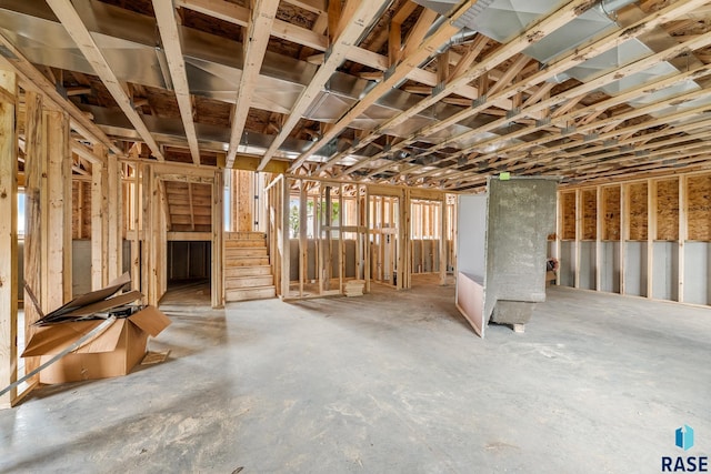 851 N 4th Ave, Canistota, SD 57012 - misc room with unfinished concrete flooring