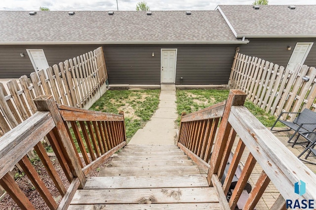 1808 S Mulberry Ave Unit D, Brandon, SD 57005 - view of wooden deck