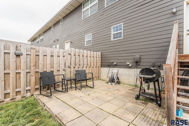 1808 S Mulberry Ave Unit D, Brandon, SD 57005 - view of patio with grilling area
