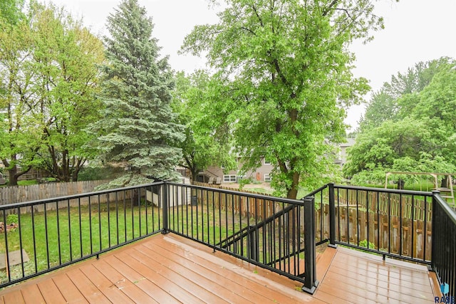 4301 E 28th St, Sioux Falls, SD 57103 - view of deck