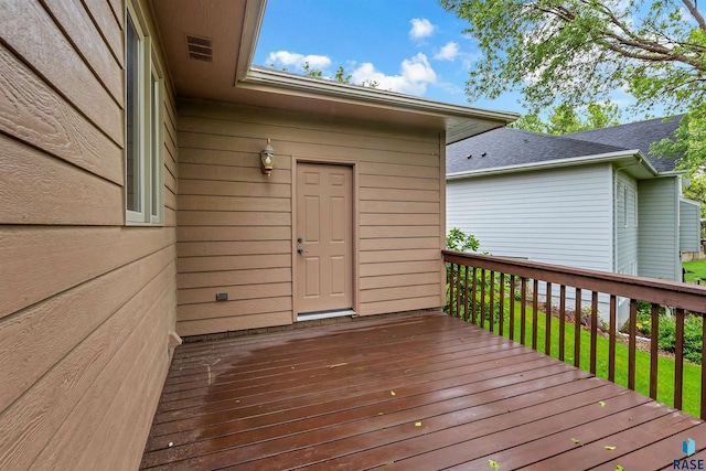 6700 W Snowberry Cir, Sioux Falls, SD 57106 - view of wooden deck