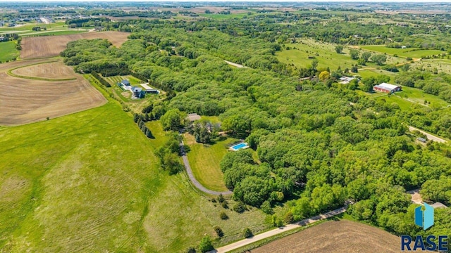 1003 N Pleasantview Pl, Sioux Falls, SD 57110 - aerial view of sparsely populated area