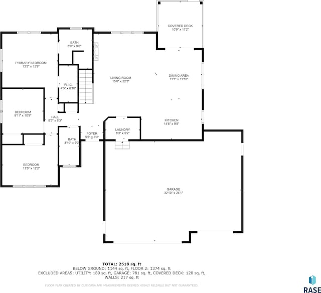 1302 Ripple Creek Rd, Dell Rapids, SD 57022 - floor plan / room layout