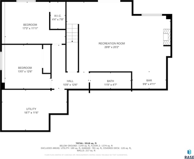 1302 Ripple Creek Rd, Dell Rapids, SD 57022 - floor plan / room layout