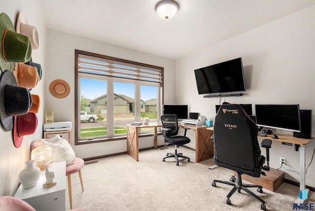 3613 Prairie Wind St, Sioux Falls, SD 57108 - office space with baseboards and carpet