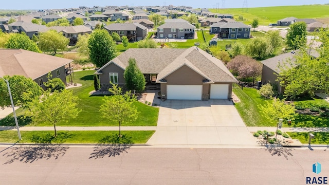 1817 W Ashton Trl, Brandon, SD 57005 - aerial perspective of suburban area