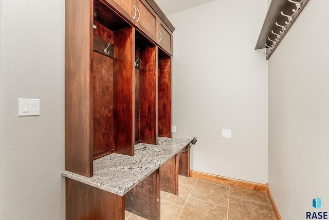 1817 W Ashton Trl, Brandon, SD 57005 - mudroom featuring baseboards and light tile patterned floors