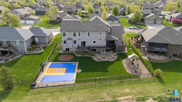 1301 S Hyannis Port Ln, Sioux Falls, SD 57106 - aerial perspective of suburban area