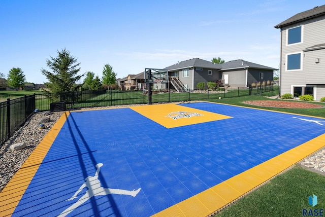 1301 S Hyannis Port Ln, Sioux Falls, SD 57106 - view of home's community featuring basketball court and a residential view