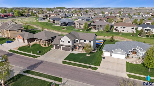1301 S Hyannis Port Ln, Sioux Falls, SD 57106 - aerial perspective of suburban area