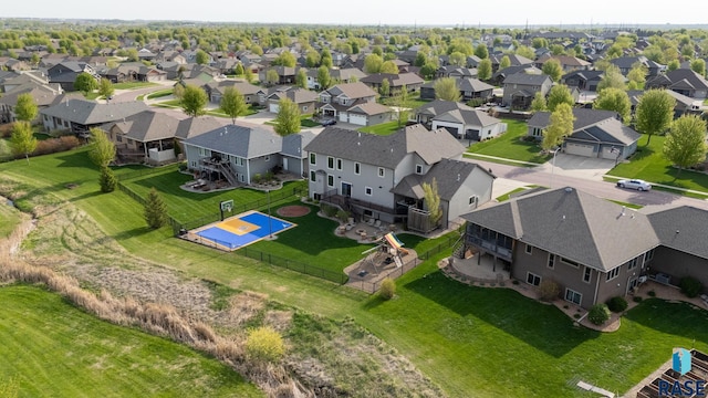 1301 S Hyannis Port Ln, Sioux Falls, SD 57106 - aerial perspective of suburban area