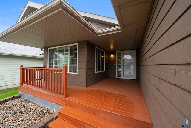 7308 W 53rd St, Sioux Falls, SD 57106 - view of wooden terrace