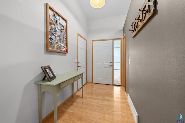 7308 W 53rd St, Sioux Falls, SD 57106 - entryway featuring light wood finished floors and baseboards