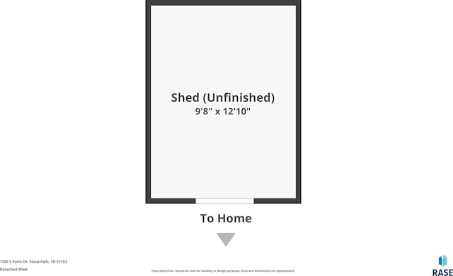 1300 S Point Dr, Sioux Falls, SD 57103 - home floor plan