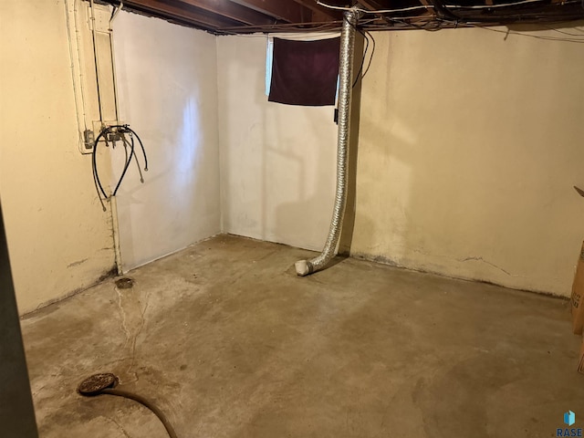 822 S Jessica Ave, Sioux Falls, SD 57103 - view of unfinished below grade area