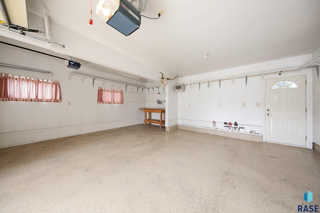 121 S Elm St, Lennox, SD 57039 - garage with a garage door opener