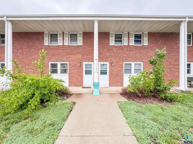 101 N Pipestone St Unit 3, Brandon, SD 57005 - view of front of home with brick siding
