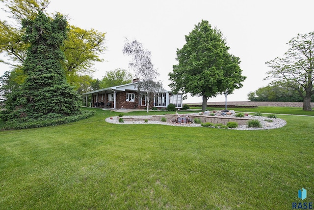 48224 266th St, Brandon, SD 57005 - view of grassy yard