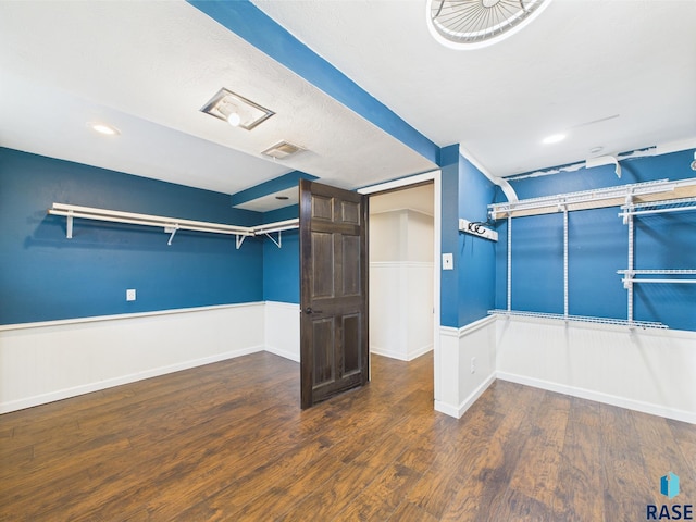 105 S Elm St, Lennox, SD 57039 - walk in closet with wood finished floors