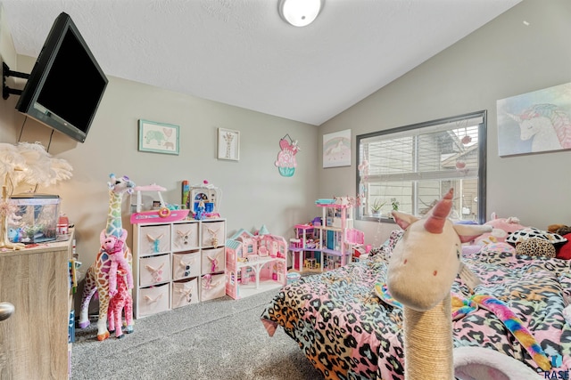 1716 E Tracy Ln, Sioux Falls, SD 57103 - carpeted bedroom featuring vaulted ceiling