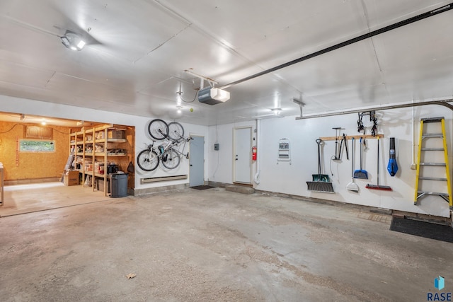 4201 E 22nd St, Sioux Falls, SD 57103 - garage with a garage door opener