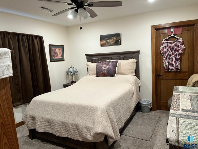 502 E 4th St, Canton, SD 57013 - bedroom featuring carpet and ceiling fan