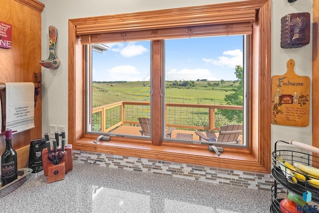 46493 258th St, Hartford, SD 57033 - detailed view of a view of countryside and decorative backsplash