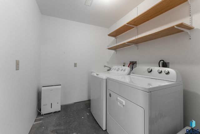 25280 480th Ave, Garretson, SD 57030 - washroom with separate washer and dryer