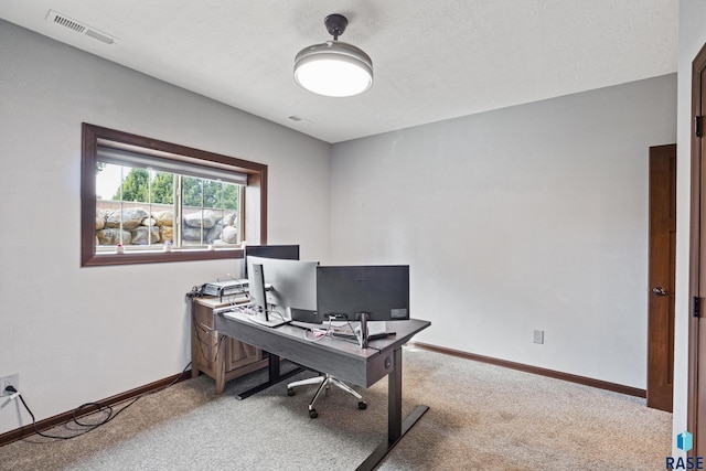 2813 W Stratton Cir, Sioux Falls, SD 57108 - home office with light carpet and baseboards