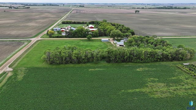 45390 284th St, Hurley, SD 57036 - view of property location with rural landscape and large plots for crops