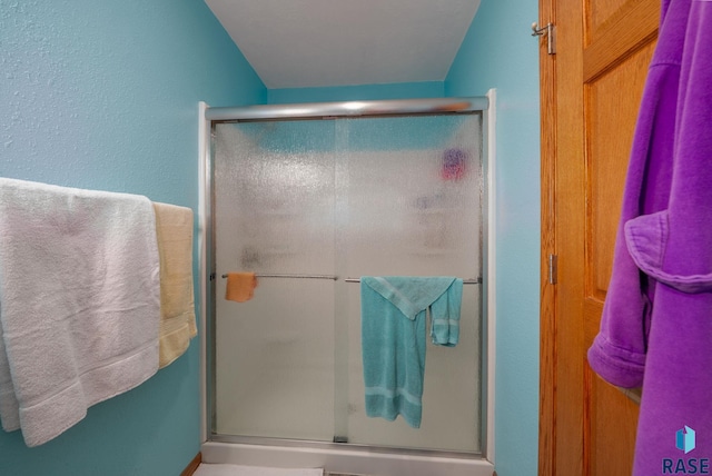 48484 262nd St, Valley Springs, SD 57068 - bathroom featuring a stall shower