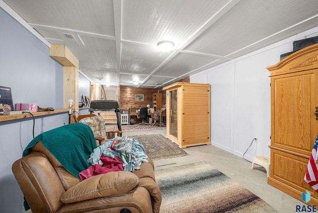 48484 262nd St, Valley Springs, SD 57068 - view of finished basement