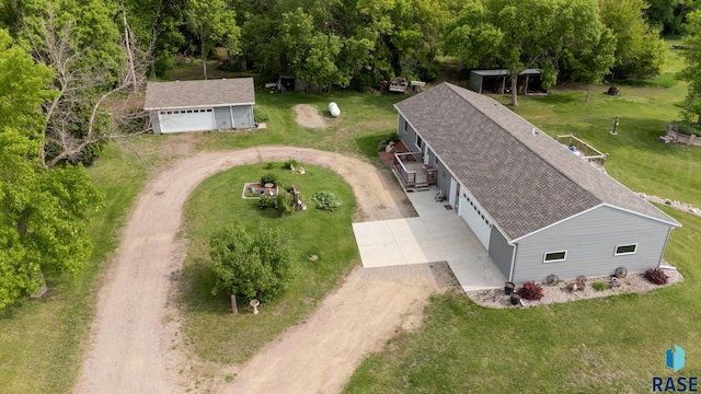 48484 262nd St, Valley Springs, SD 57068 - aerial view of property and surrounding area