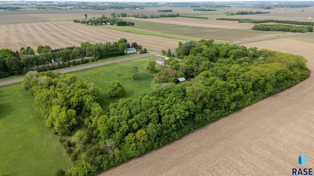 48484 262nd St, Valley Springs, SD 57068 - overview of rural landscape featuring large plots for crops