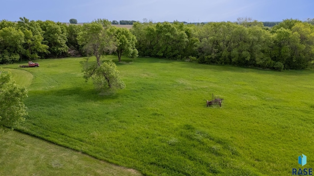 48484 262nd St, Valley Springs, SD 57068 - view of green lawn with a rural view