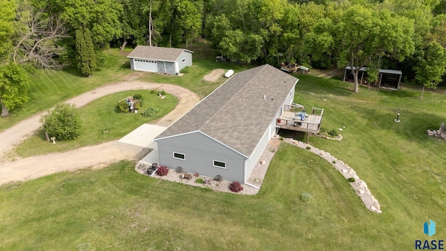 48484 262nd St, Valley Springs, SD 57068 - view from above of property