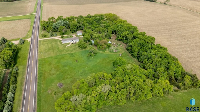 48484 262nd St, Valley Springs, SD 57068 - aerial view of property and surrounding area featuring rural landscape
