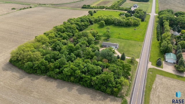 48484 262nd St, Valley Springs, SD 57068 - overview of rural landscape with a tree filled landscape
