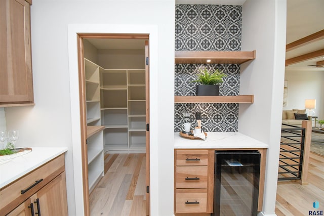 6504 E Hawker Trl, Sioux Falls, SD 57110 - pantry featuring wine cooler