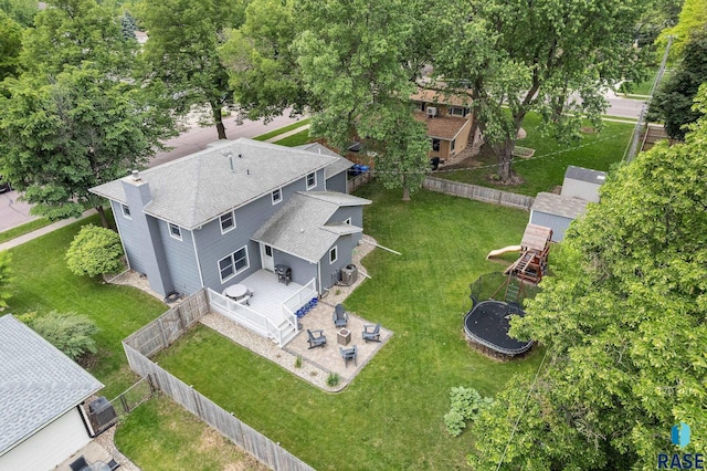 4804 W 39th St, Sioux Falls, SD 57106 - view from above of property
