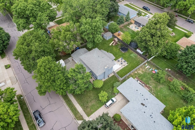 4804 W 39th St, Sioux Falls, SD 57106 - aerial perspective of suburban area