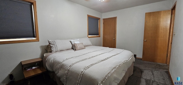 2904 S Glendale Ave, Sioux Falls, SD 57105 - bedroom with dark colored carpet and a closet
